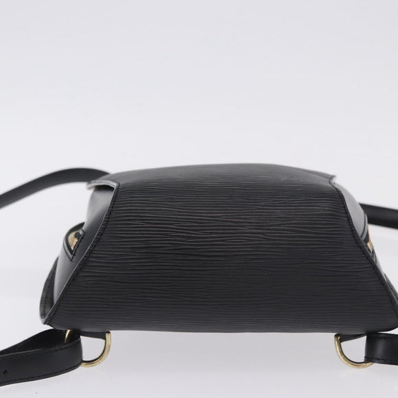 LOUIS VUITTON Epi Mabillon Backpack Black M52232 LV Auth 199173A