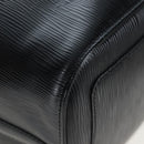 LOUIS VUITTON Epi Keepall 45 Boston Bag Noir M42972 LV Auth 199174V-14