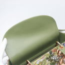 Christian Dior Lady Dior Hand Bag Beads 2way Green Gold Tone Auth 199181SM-19