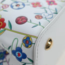LOUIS VUITTON x TM Capucines EW Mini Leather 2way White M13246 Auth 199183SM-20