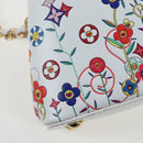 LOUIS VUITTON x TM Capucines EW Mini Leather 2way White M13246 Auth 199183SM-24
