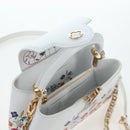 LOUIS VUITTON x TM Capucines EW Mini Leather 2way White M13246 Auth 199183SM-26