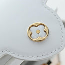 LOUIS VUITTON x TM Capucines EW Mini Leather 2way White M13246 Auth 199183SM-27