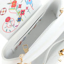 LOUIS VUITTON x TM Capucines EW Mini Leather 2way White M13246 Auth 199183SM-29