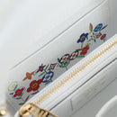 LOUIS VUITTON x TM Capucines EW Mini Leather 2way White M13246 Auth 199183SM-33