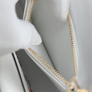 LOUIS VUITTON x TM Capucines EW Mini Leather 2way White M13246 Auth 199183SM-35
