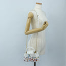 LOUIS VUITTON x TM Capucines EW Mini Leather 2way White M13246 Auth 199183SM-37
