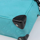 LOUIS VUITTON Mini Soft Trunk Taurillon Leather Blue Black M11673 Auth 199184SAM-9
