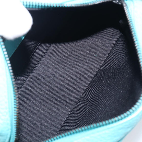 LOUIS VUITTON Mini Soft Trunk Taurillon Leather Blue Black M11673 Auth 199184SAM
