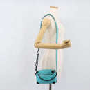 LOUIS VUITTON Mini Soft Trunk Taurillon Leather Blue Black M11673 Auth 199184SAM-25
