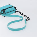 LOUIS VUITTON Mini Soft Trunk Taurillon Leather Blue Black M11673 Auth 199184SAM-7
