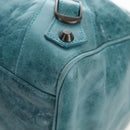 BALENCIAGA The Twiggy Hand Bag Leather 2way Green 128523 Auth 199185V-19