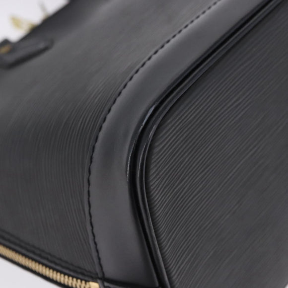 LOUIS VUITTON Epi Alma Hand Bag Noir Black M52142 LV Auth 199187V