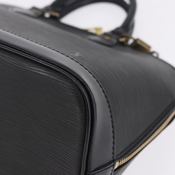 LOUIS VUITTON Epi Alma Hand Bag Noir Black M52142 LV Auth 199187V