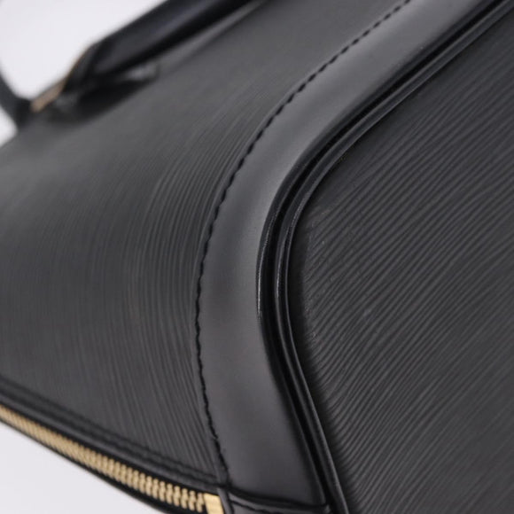 LOUIS VUITTON Epi Alma Hand Bag Noir Black M52142 LV Auth 199187V