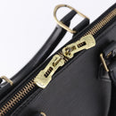 LOUIS VUITTON Epi Alma Hand Bag Noir Black M52142 LV Auth 199187V-19