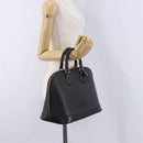 LOUIS VUITTON Epi Alma Hand Bag Noir Black M52142 LV Auth 199187V-23