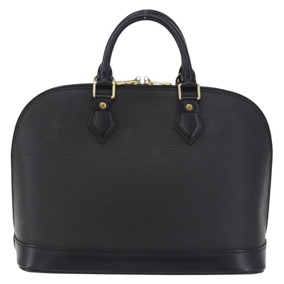 LOUIS VUITTON Epi Alma Hand Bag Noir Black M52142 LV Auth 199187V