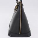LOUIS VUITTON Epi Alma Hand Bag Noir Black M52142 LV Auth 199187V-3
