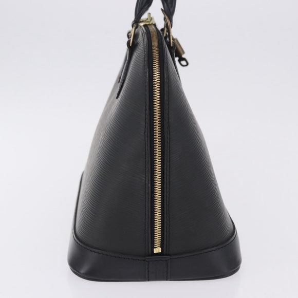 LOUIS VUITTON Epi Alma Hand Bag Noir Black M52142 LV Auth 199187V