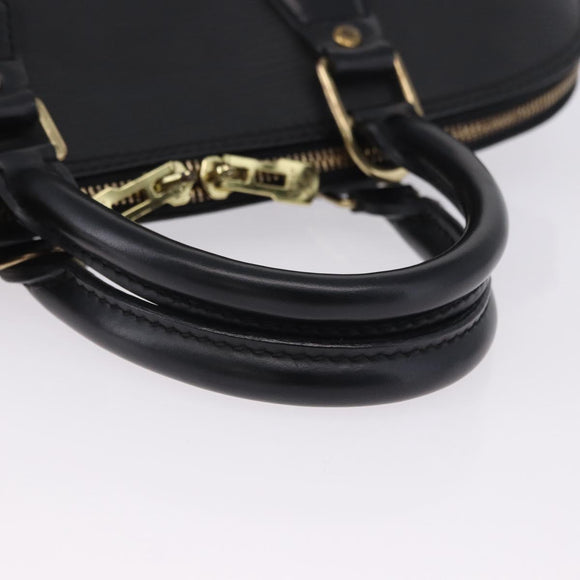 LOUIS VUITTON Epi Alma Hand Bag Noir Black M52142 LV Auth 199187V
