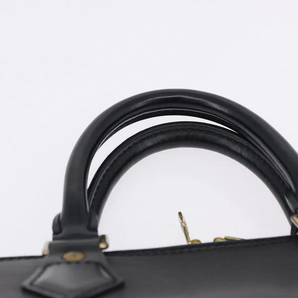 LOUIS VUITTON Epi Alma Hand Bag Noir Black M52142 LV Auth 199187V