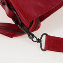 BALENCIAGA The City Hand Bag Leather Red 115748 Auth 199189V-12