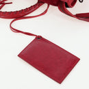 BALENCIAGA The City Hand Bag Leather Red 115748 Auth 199189V-19