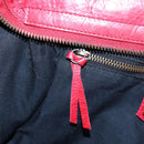 BALENCIAGA The City Hand Bag Leather Red 115748 Auth 199189V-26