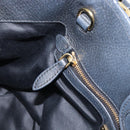 Miu Miu Hand Bag Leather 2way Black Gold Auth 199190A-21