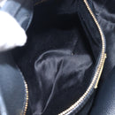 Miu Miu Hand Bag Leather 2way Black Gold Auth 199190A-22