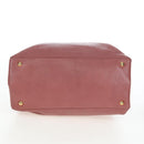 Miu Miu Hand Bag Leather 2way Pink Gold Auth 199193V-5