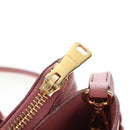 Miu Miu Hand Bag Leather 2way Pink Gold Auth 199193V-25