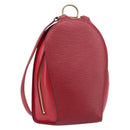 LOUIS VUITTON Epi Mabillon Backpack Castilian Red M52237 LV Auth 199196A-1