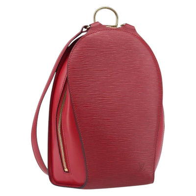 LOUIS VUITTON Epi Mabillon Backpack Castilian Red M52237 LV Auth 199196A
