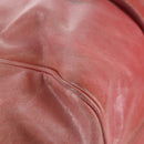 Miu Miu Hand Bag Vitello Lux Leather 2way Pink Gold Auth 199199V-18