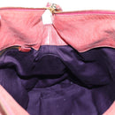 Miu Miu Hand Bag Vitello Lux Leather 2way Pink Gold Auth 199199V-23