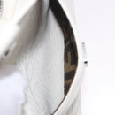 FENDI Spy Bag Shoulder Bag Leather White Auth 199204V-23