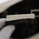 FENDI Spy Bag Shoulder Bag Leather White Auth 199204V-12