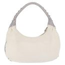 FENDI Spy Bag Shoulder Bag Leather White Auth 199204V-2