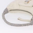 FENDI Spy Bag Shoulder Bag Leather White Auth 199204V-7