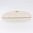 FENDI Spy Bag Shoulder Bag Leather White Auth 199204V-5