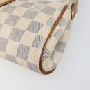 LOUIS VUITTON Damier Azur Eva Shoulder Bag 2way N55214 LV Auth 199205-9