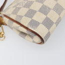 LOUIS VUITTON Damier Azur Eva Shoulder Bag 2way N55214 LV Auth 199205-16