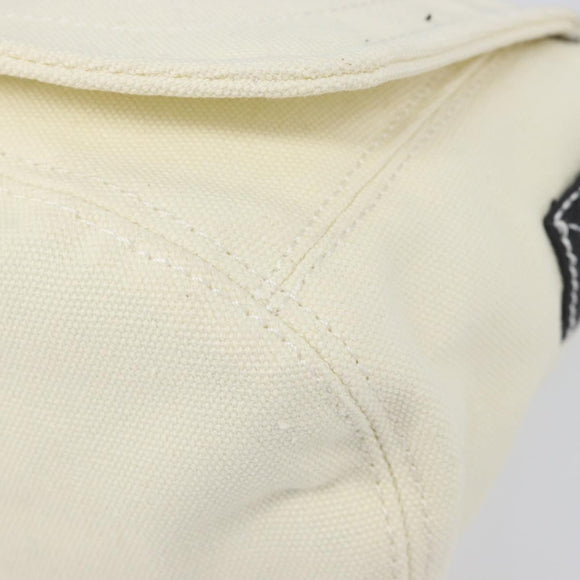 Vivienne Westwood Shoulder Bag Canvas Beige Gold Auth 199206V