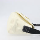 Vivienne Westwood Shoulder Bag Canvas Beige Gold Auth 199206V-4
