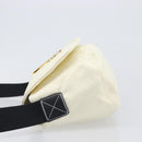 Vivienne Westwood Shoulder Bag Canvas Beige Gold Auth 199206V-5
