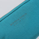 BOTTEGA VENETA MAXI INTRECCIATO Cassette Bag Nylon Turquoise Blue Auth 199207V-21