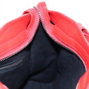 BALENCIAGA Metallic Edge Mini City Bag Leather 2way Red 390160 Auth 199223M-21