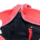 BALENCIAGA Metallic Edge Mini City Bag Leather 2way Red 390160 Auth 199223M-22